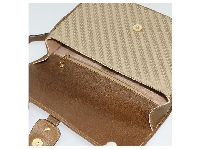 GUCCI Shoulder Bag Canvas Beige Gold 001 113 0613 Auth ep10753 Golden - view 10