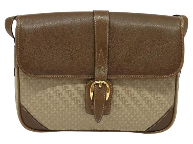 GUCCI Shoulder Bag Canvas Beige Gold 001 113 0613 Auth ep10753 Golden - view 13