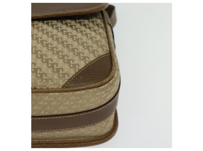 GUCCI Shoulder Bag Canvas Beige Gold 001 113 0613 Auth ep10753 Golden - view 14