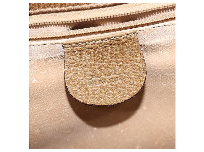 GUCCI Shoulder Bag Canvas Beige Gold 001 113 0613 Auth ep10753 Golden - view 17