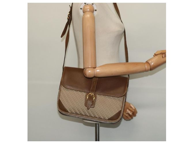 GUCCI Shoulder Bag Canvas Beige Gold 001 113 0613 Auth ep10753 Golden - view 21