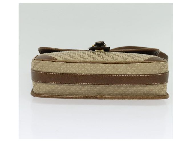 GUCCI Shoulder Bag Canvas Beige Gold 001 113 0613 Auth ep10753 Golden - view 5