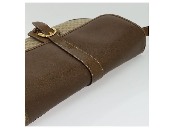 GUCCI Shoulder Bag Canvas Beige Gold 001 113 0613 Auth ep10753 Golden - view 6