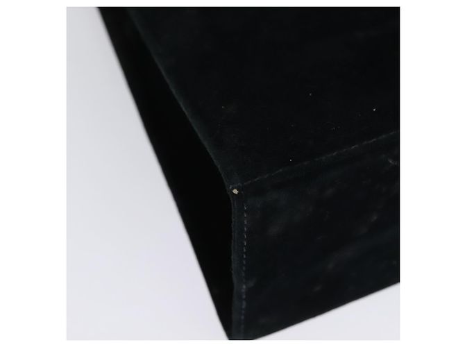 Borsa a spalla Gancini in suede nero e oro Salvatore Ferragamo Auth 140965 D'oro - vista 15