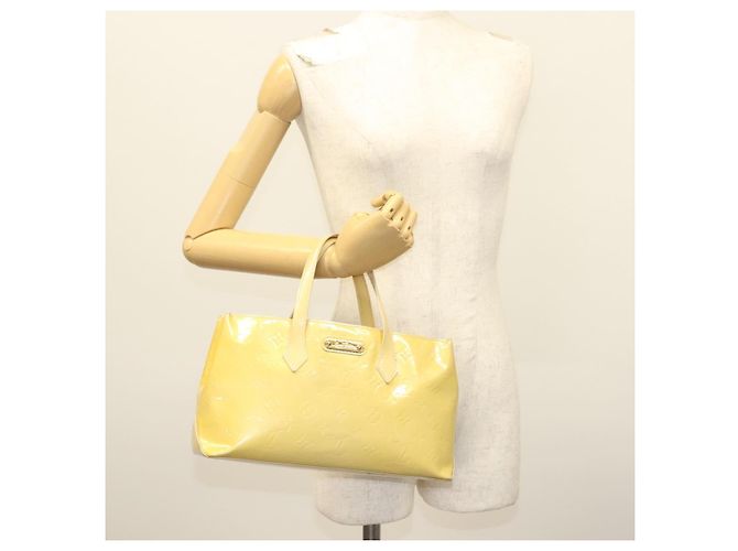 LOUIS VUITTON Borsa a Mano Monogram Vernis Wilshire PM Broncorail M91452 Auth 142274 - vista 23