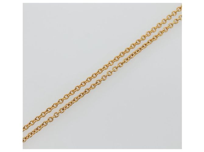 Collier VERSACE en métal doré Auth bs29163 - vue 4