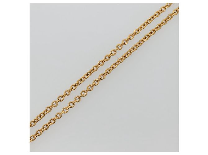 Collier VERSACE en métal doré Auth bs29163 - vue 9