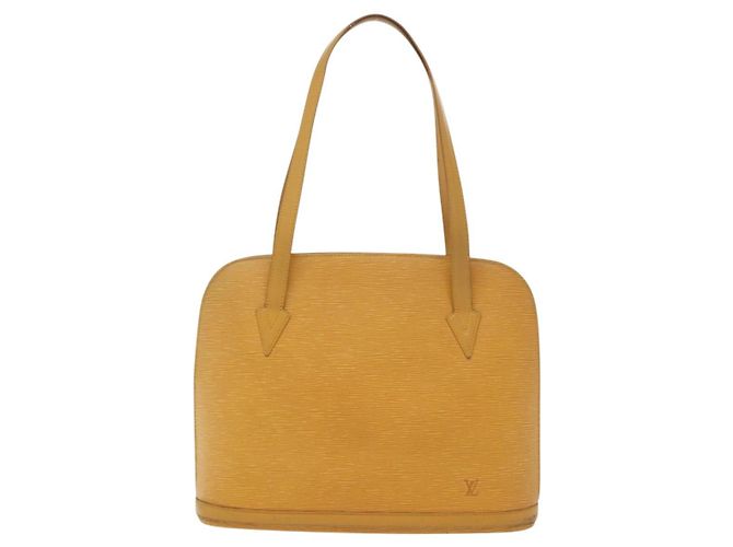 LOUIS VUITTON Sac à épaule Epi Lussac Jaune M52289 LV Auth 139926 - vue 13