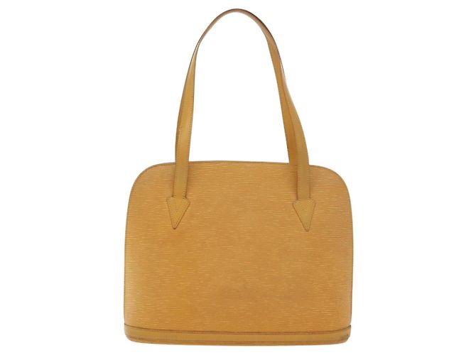 LOUIS VUITTON Sac à épaule Epi Lussac Jaune M52289 LV Auth 139926 - vue 2