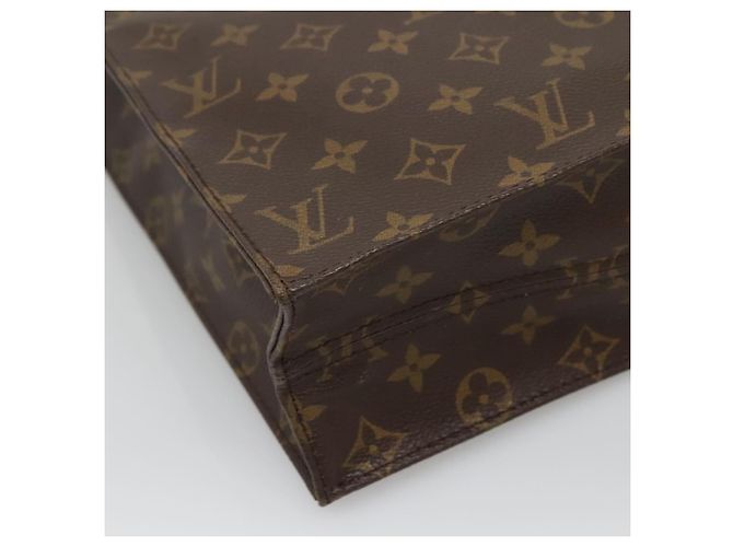 LOUIS VUITTON Borsa Sac Plat Monogram M51140 LV Auth 140332 Monogramma - vista 16