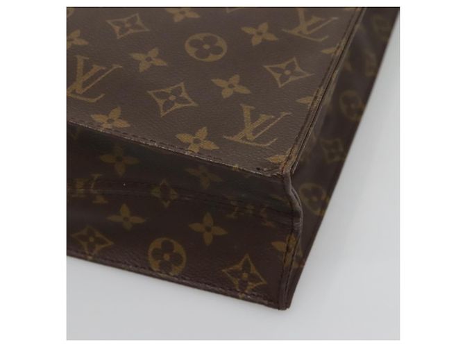 LOUIS VUITTON Borsa Sac Plat Monogram M51140 LV Auth 140332 Monogramma - vista 9