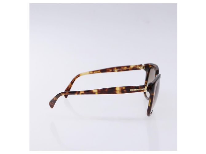 Óculos de sol GUCCI de plástico marrom Auth BA5382 - vista 5
