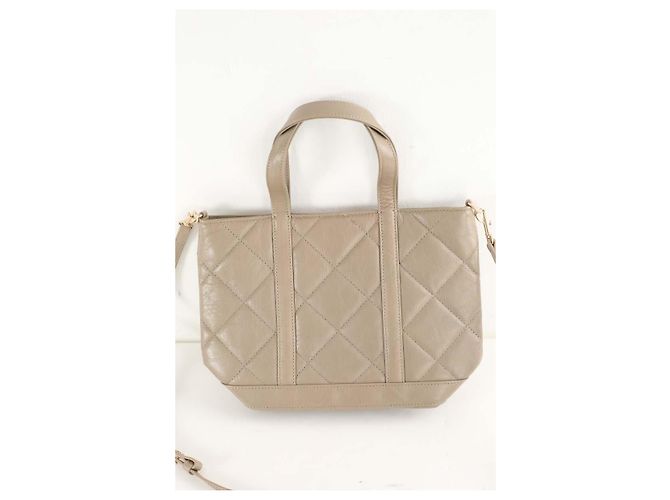 Vanessa Bruno Beige leather shoulder bag - view 2