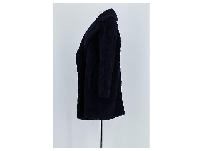 Max Mara Abrigo de lana marina - vista 5