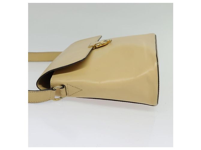 Céline Borsa a Spalla in Pelle Celine Beige - vista 3