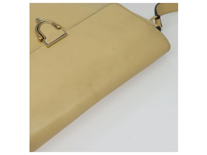 Céline Borsa a Spalla in Pelle Celine Beige - vista 6