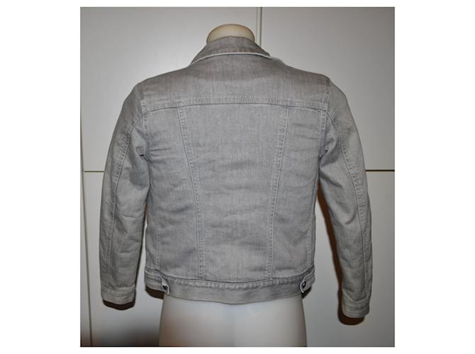 Chaqueta acolchada Chloé gris de algodón - vista 4