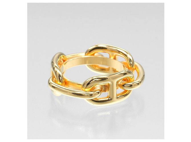 Hermès Chaine d'Ancre Enchainee Ring vergoldet Golden - Ansicht 2