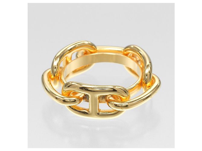 Hermès Chaine d'Ancre Enchainee Ring vergoldet Golden - Ansicht 3