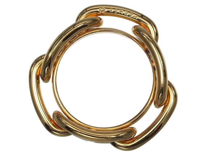 Hermès Chaine d'Ancre Enchainee Ring vergoldet Golden - Ansicht 5