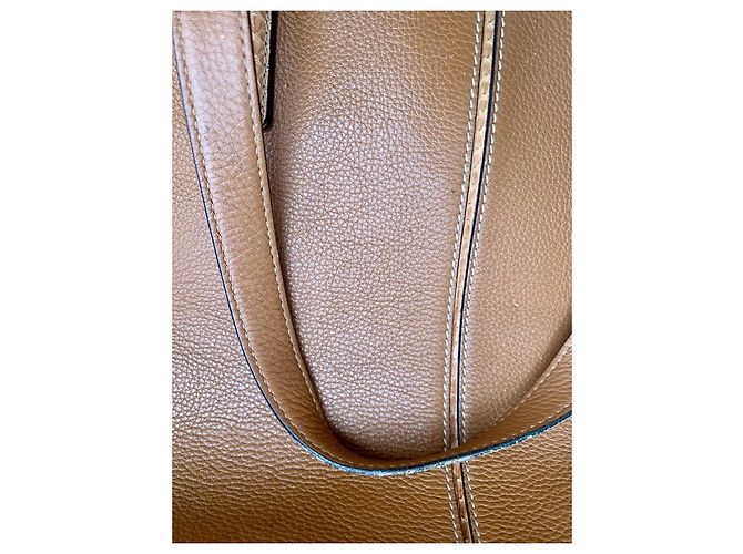 Cartier Marcello Handtasche Camel Leder und Python Kamel - Ansicht 10