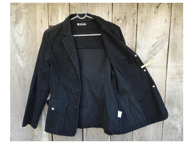 Giacca Cacharel nera in cotone Nero - vista 7