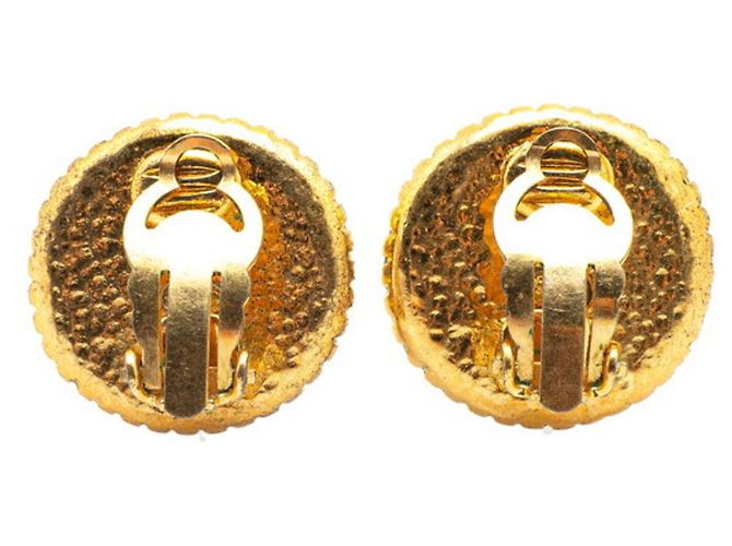 Orecchini a clip rotondi Coco Mark di Chanel D'oro - vista 2