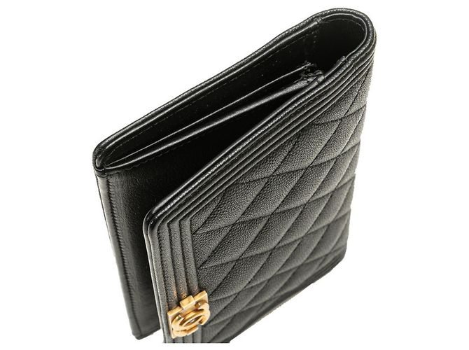 Cartera Larga Boy de Chanel Negro - vista 4