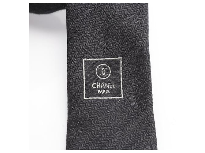 Cravatta Clover Coco Mark di Chanel Marrone - vista 6