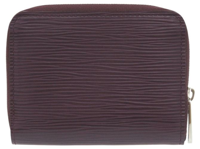 Zippy Monedero de cuero Epi Louis Vuitton en Cassis Morado oscuro - vista 4