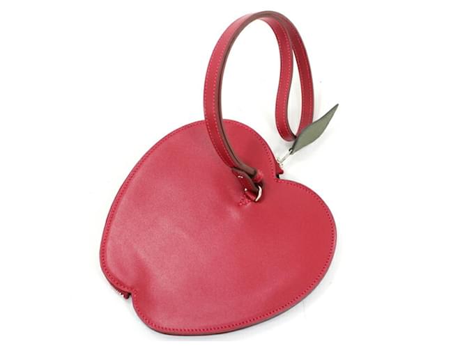 Pochete Pomme Hermès Roja - vista 2