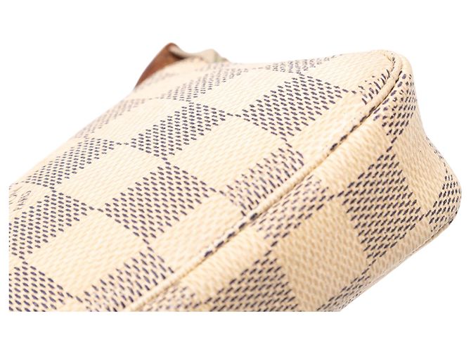 Mini Pochette Accessoires Damier Azur Bianco Louis Vuitton - vista 9