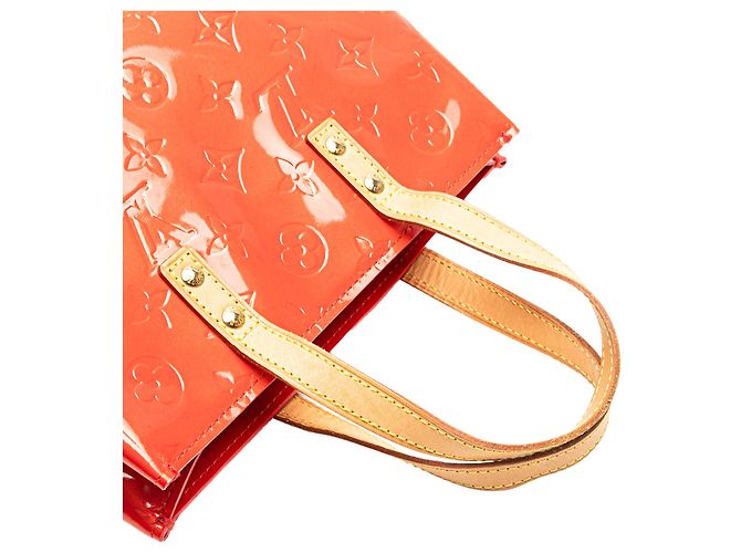 Louis Vuitton Vermelho Monograma Vernis Reade PM - vista 10
