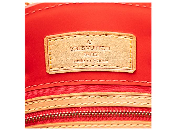 Louis Vuitton Vermelho Monograma Vernis Reade PM - vista 6