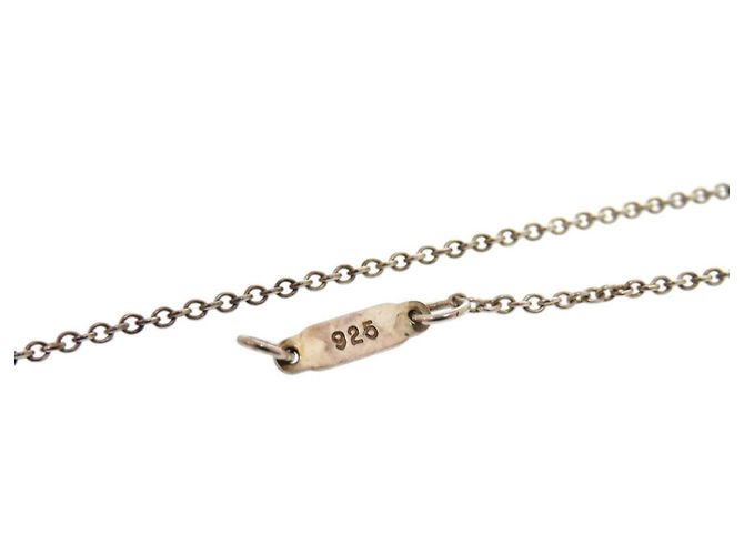 Tiffany & Co Collana in Argento Sterling a Forma di Cuore Pizzicato Tiffany - vista 6