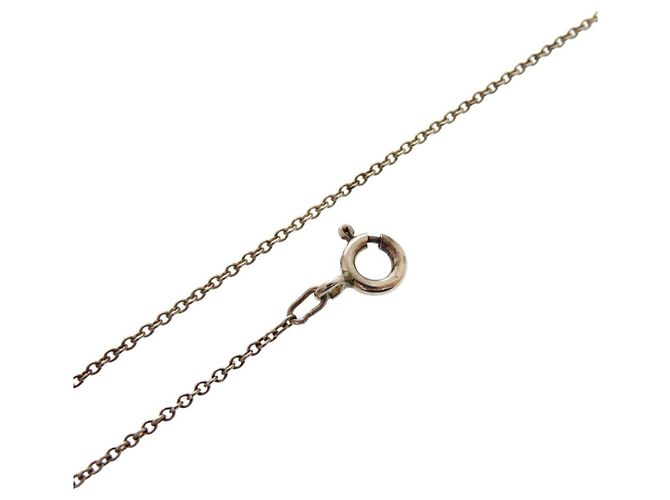 Tiffany & Co Collana in Argento Sterling a Forma di Cuore Pizzicato Tiffany - vista 7