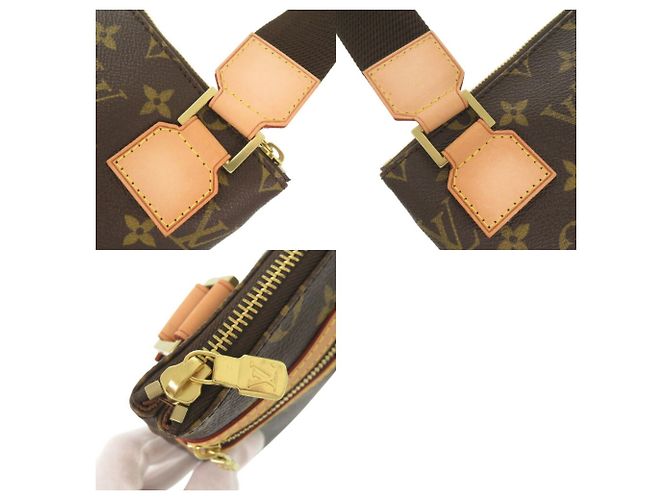 Borsa a Spalla Pochette Bosphore Monogram Louis Vuitton Marrone Monogramma - vista 10
