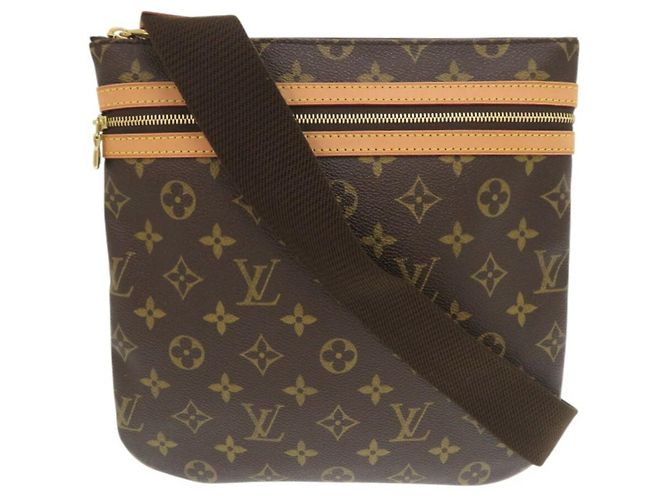 Borsa a Spalla Pochette Bosphore Monogram Louis Vuitton Marrone Monogramma - vista 2