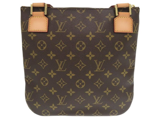 Borsa a Spalla Pochette Bosphore Monogram Louis Vuitton Marrone Monogramma - vista 3
