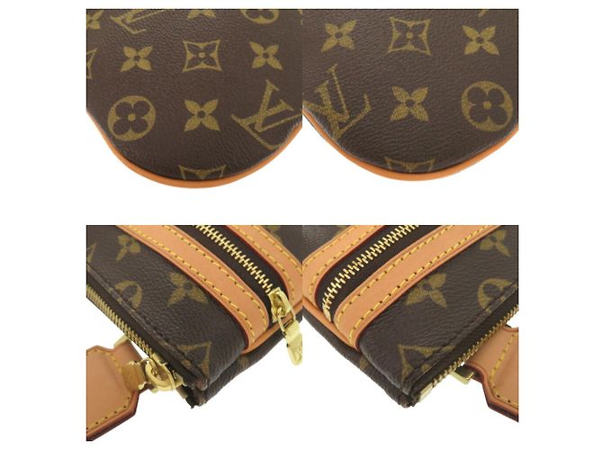 Borsa a Spalla Pochette Bosphore Monogram Louis Vuitton Marrone Monogramma - vista 4