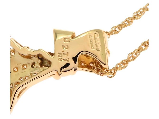 Autre Marque Collana da donna Christian Bernard Design in oro giallo 18K D'oro - vista 7