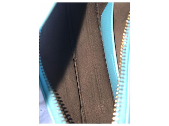 Zadig & Voltaire Borsa Moonrock Pelle Blu Turchese - vista 13