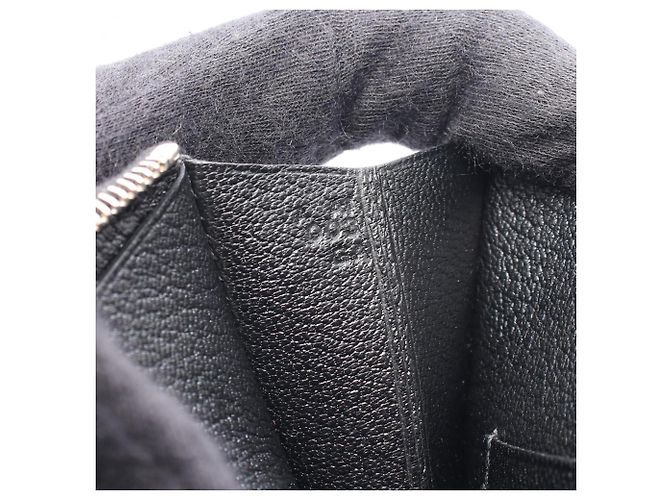 Cartera larga de cuero Epsom Hermès Negro - vista 5