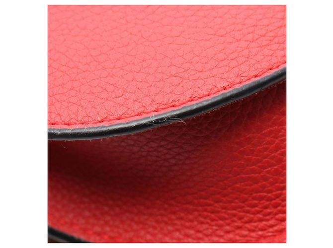 Borsa a Spalla Loewe Gate Mini in Pelle Rossa Rosso - vista 6
