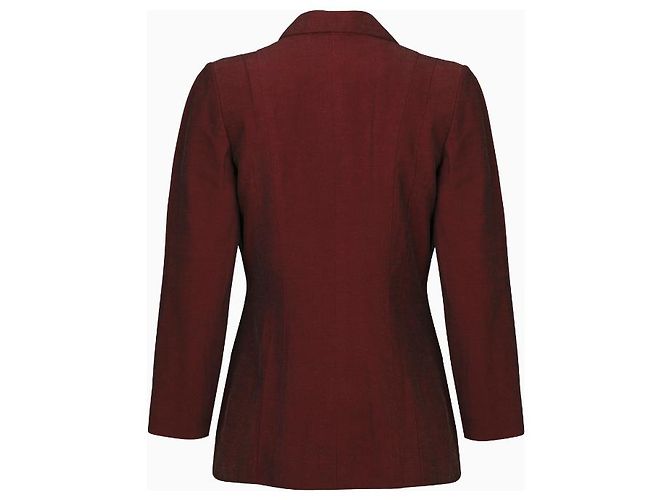 Giacca Carven, modello Vintage Bordeaux. Rosso - vista 2