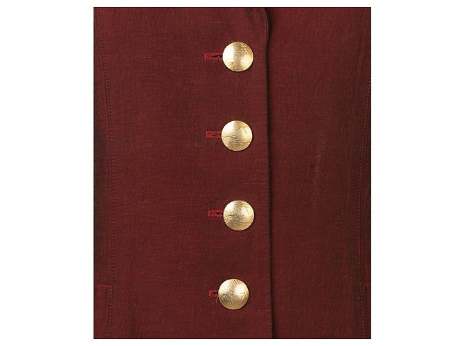 Giacca Carven, modello Vintage Bordeaux. Rosso - vista 3
