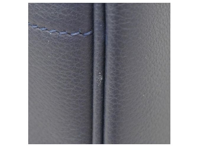 Borsa Evergrain con tracolla Plume di Hermès Blu - vista 7