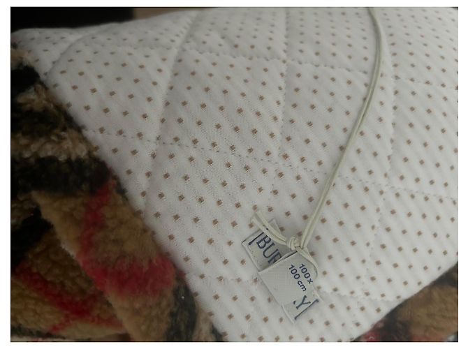 Plaid Burberry Beige en acrylique - vue 3