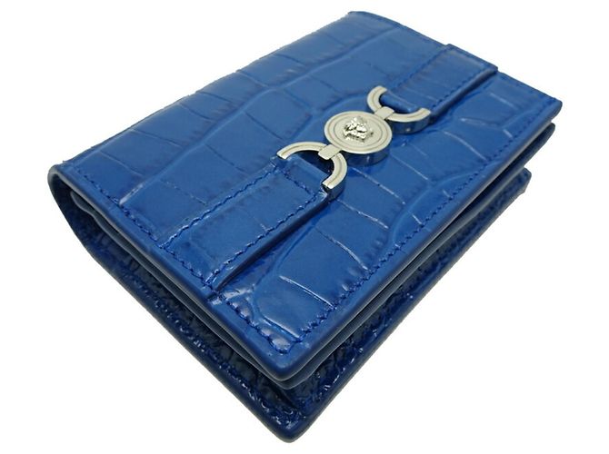 Versace Medusa 95 Bifold Geldbörse Blau - Ansicht 3