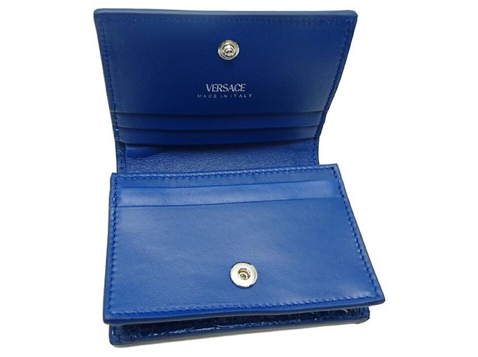 Versace Medusa 95 Bifold Geldbörse Blau - Ansicht 5